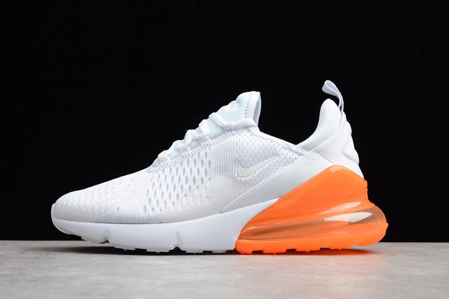 nike air max 270 blanche orange