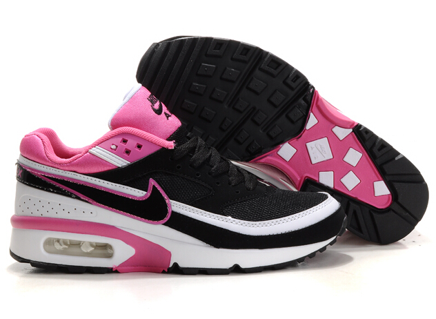 nike air max rose et noir