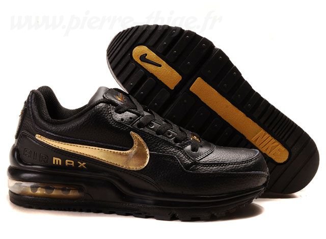 air max noir et or femme