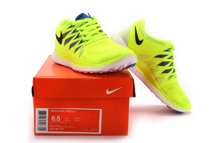 nike free run femme fluo
