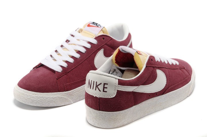 nike blazer rouge cuir