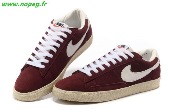 nike blazer bordeaux