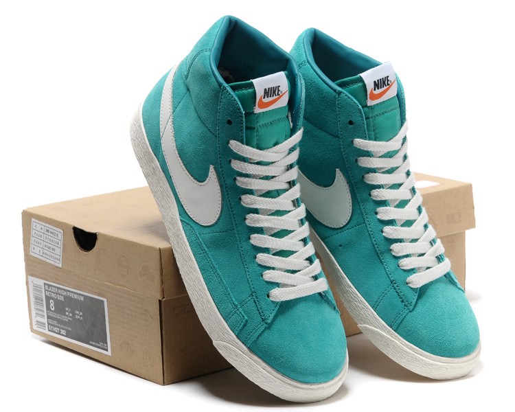 nike blazer femme vert