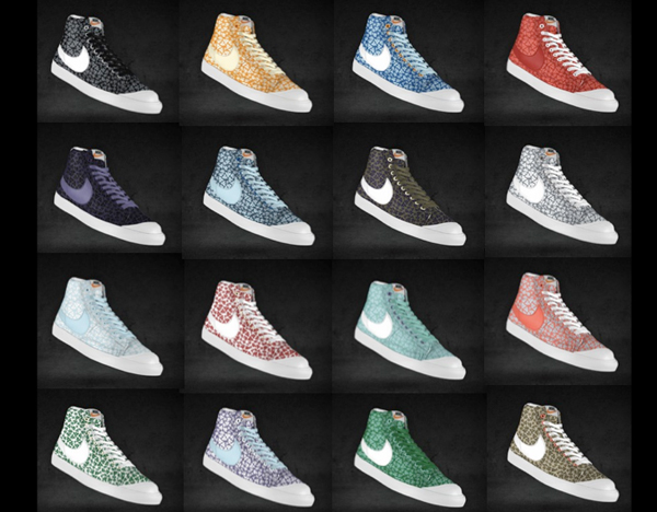 nike blazer couleurs