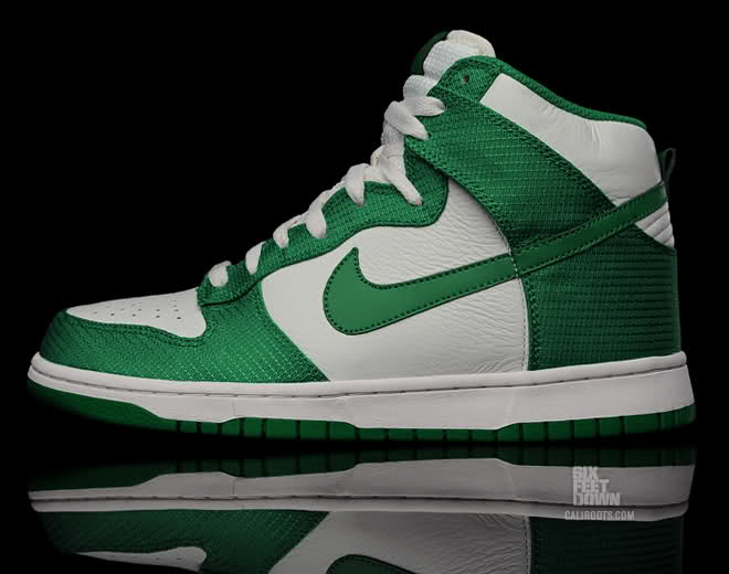 nike dunk verte