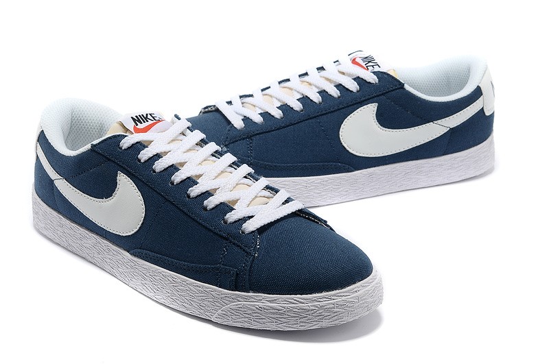 nike blazer grise basse